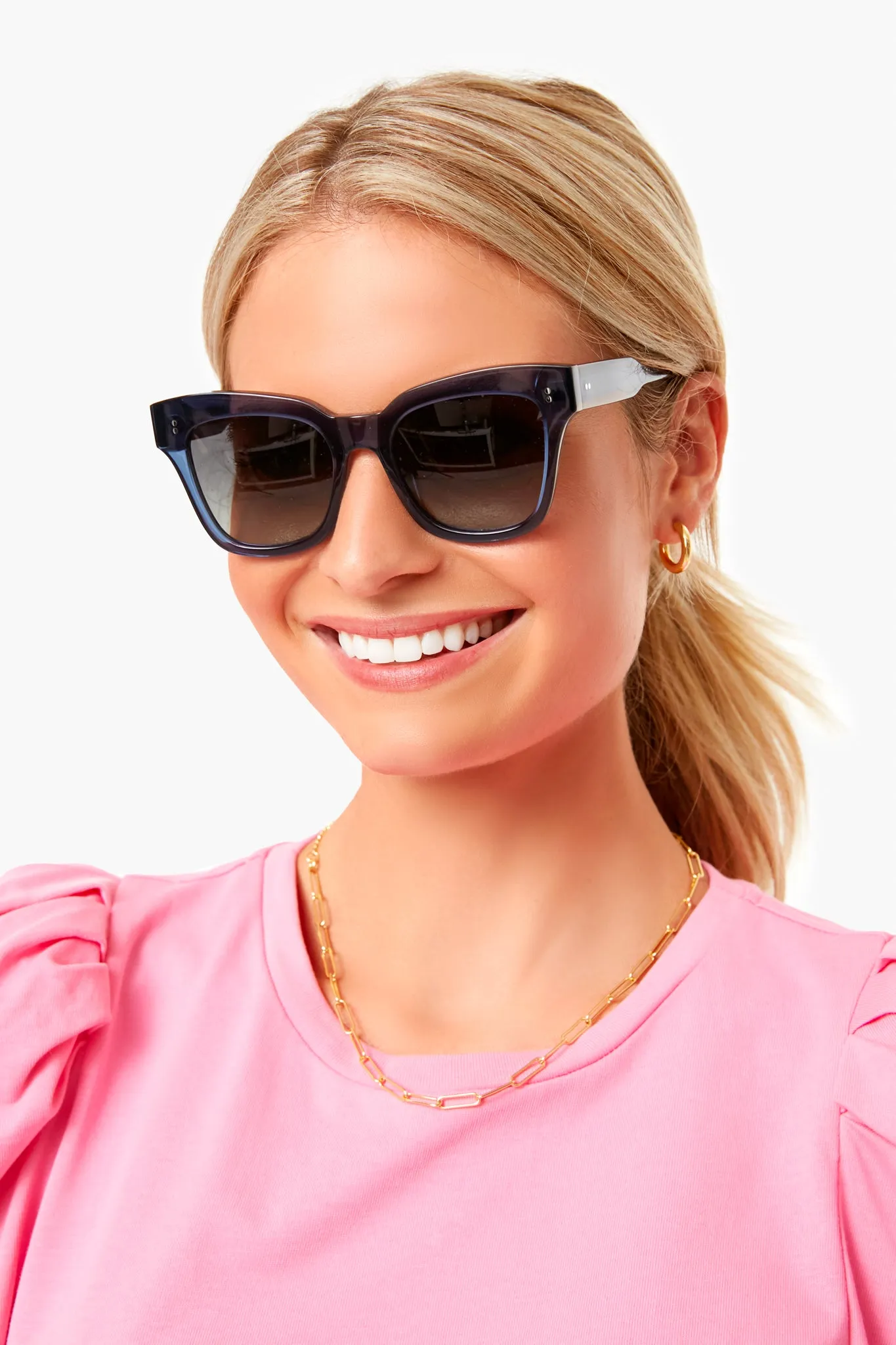 07 Blue Sunglasses