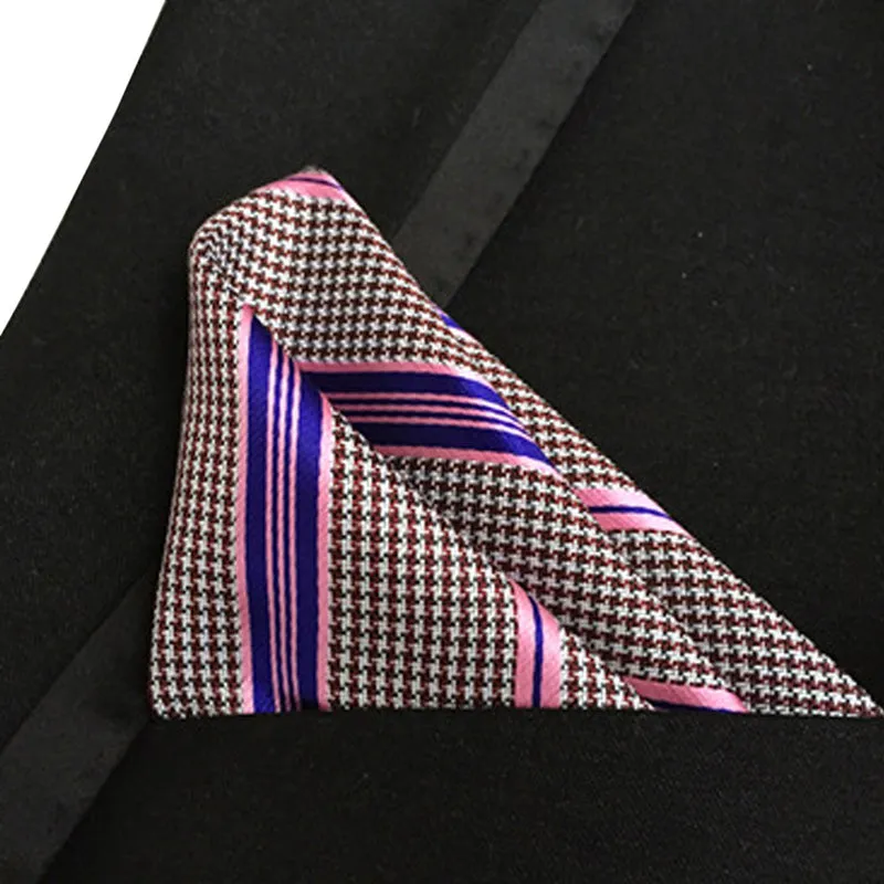 2-Piece Print Neckties and Pocket Square set