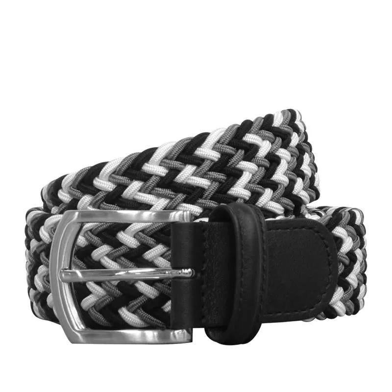 3.5cm Woven Elastic Belt (Salt Pepper)