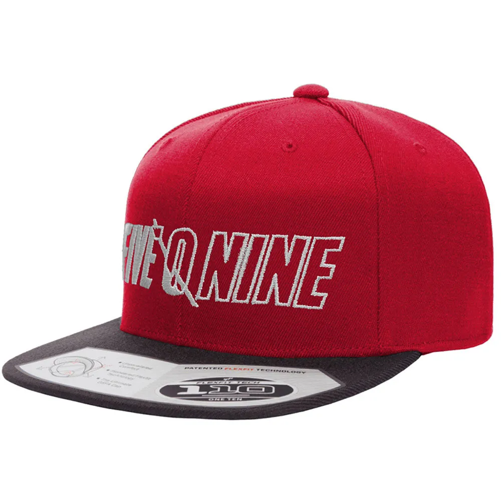 509  Flat Brim CVT Snapback Hat Timeless Snapback Simple Logo Comfortable - One Size