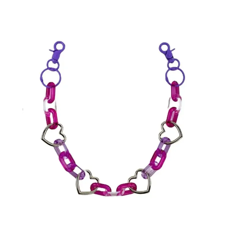 Acrylic Hearth Belt Waist Chain