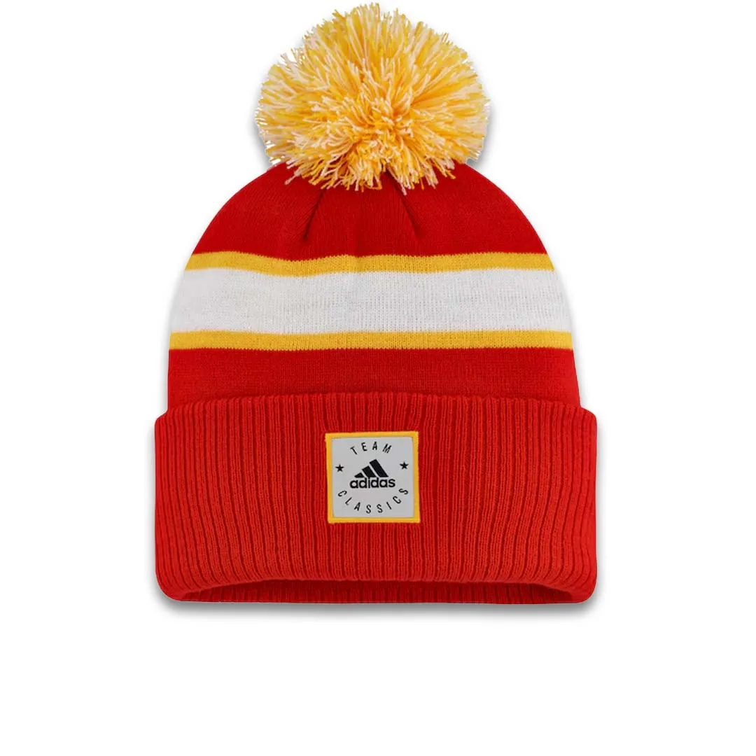 adidas - Atlanta Flames Cuffed Knit Pom Beanie (HZ8570)