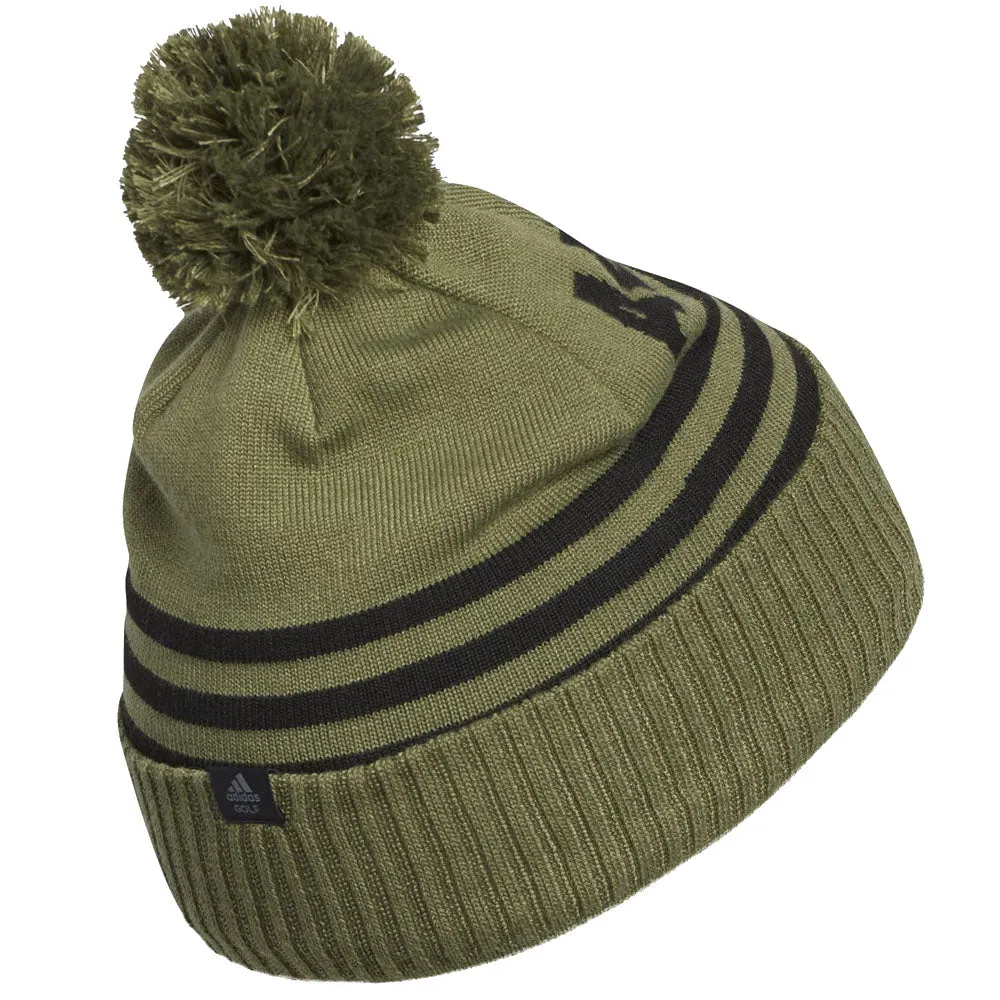 adidas Font Pom Beanie - Focus Olive