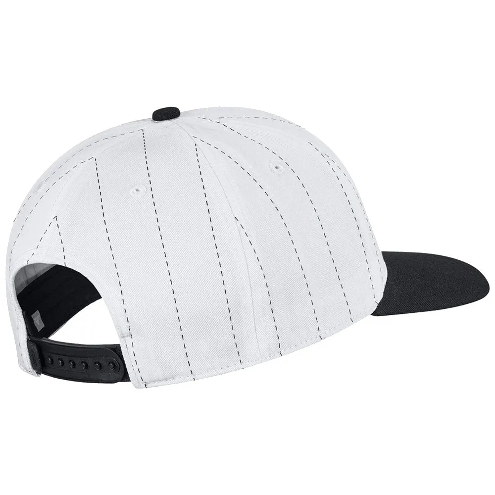 adidas Pinstripe Hat - White