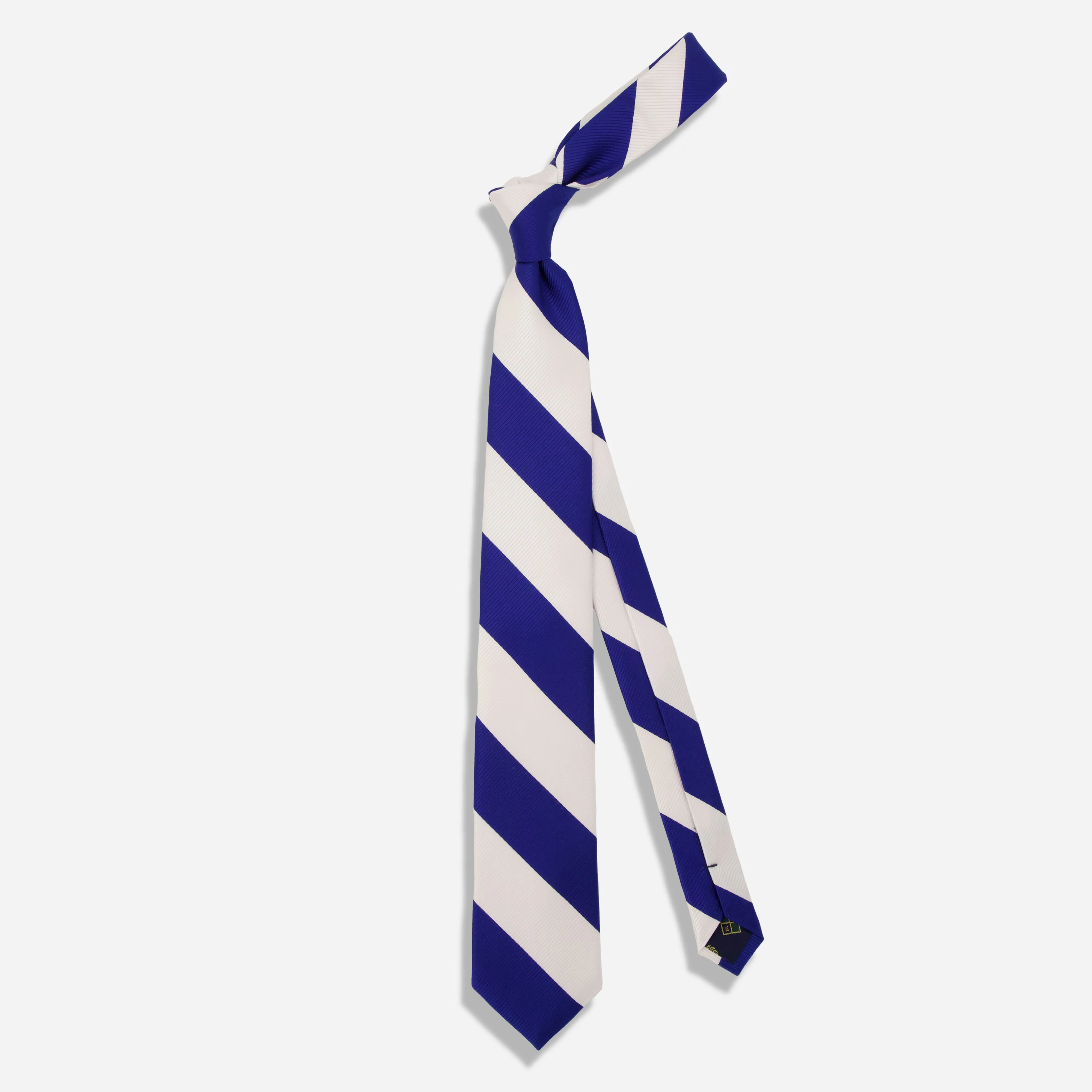 Alma Mater Heritage Bluegrass Repp Blue Tie