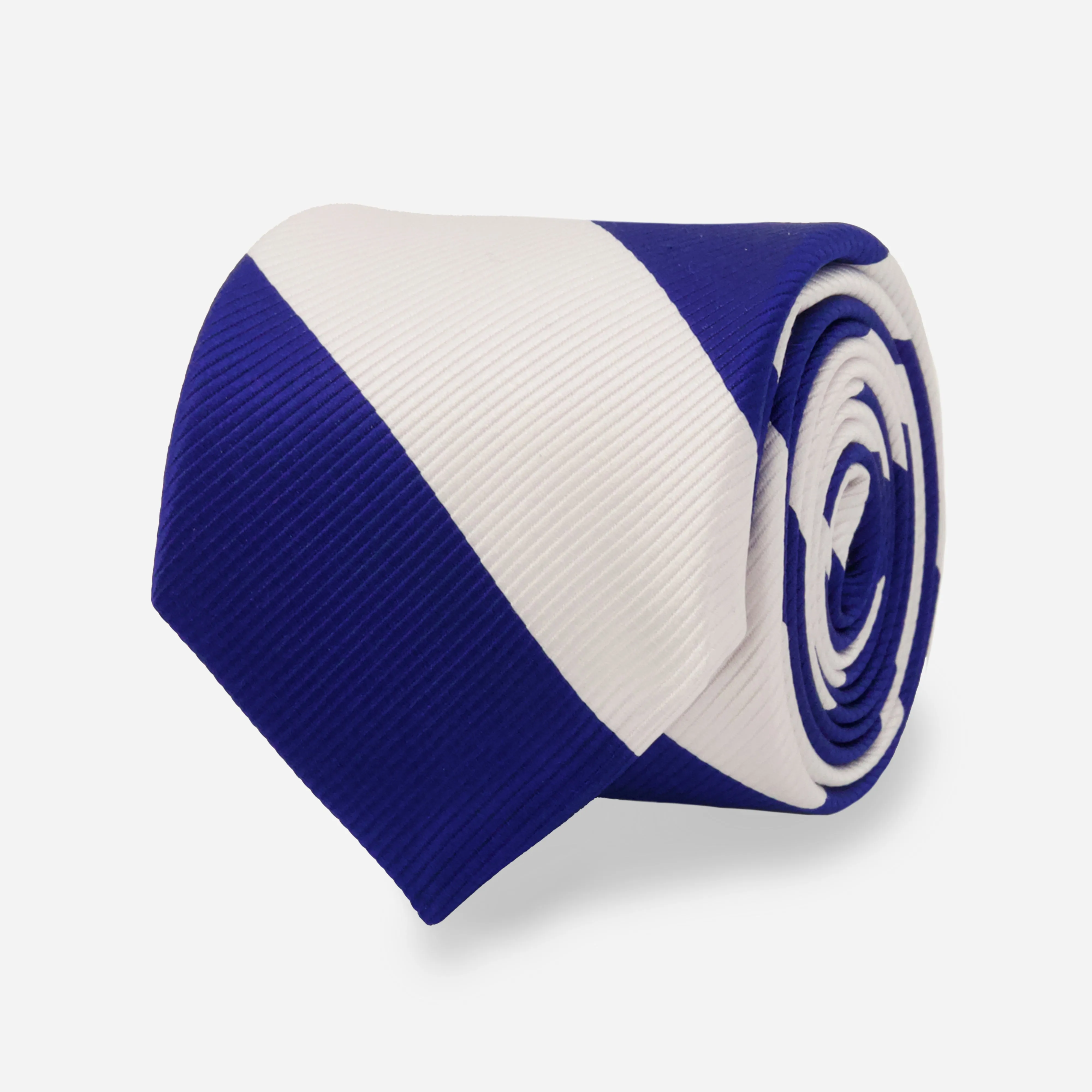 Alma Mater Heritage Bluegrass Repp Blue Tie