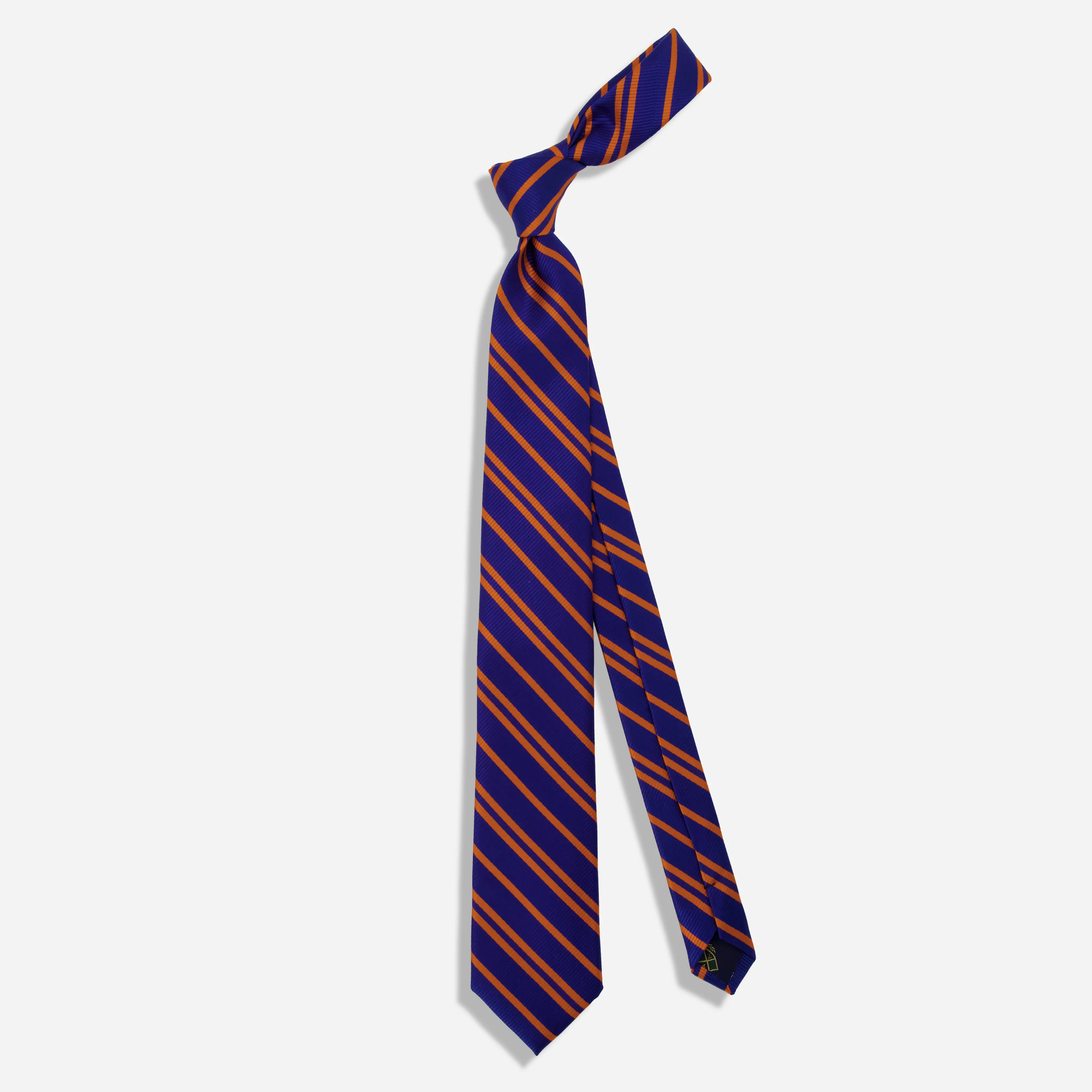 Alma Mater Heritage Gainesville Repp Orange Tie