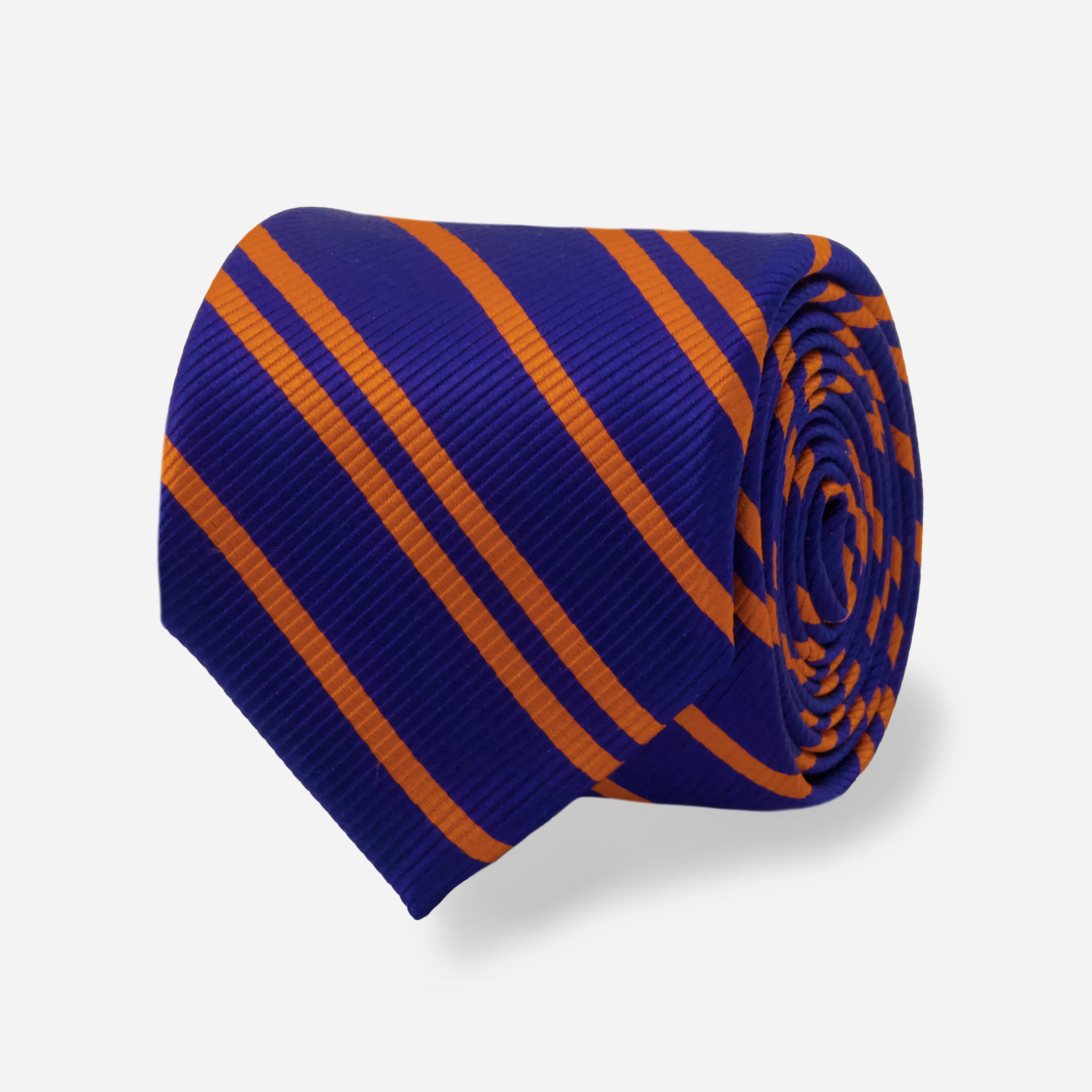 Alma Mater Heritage Gainesville Repp Orange Tie