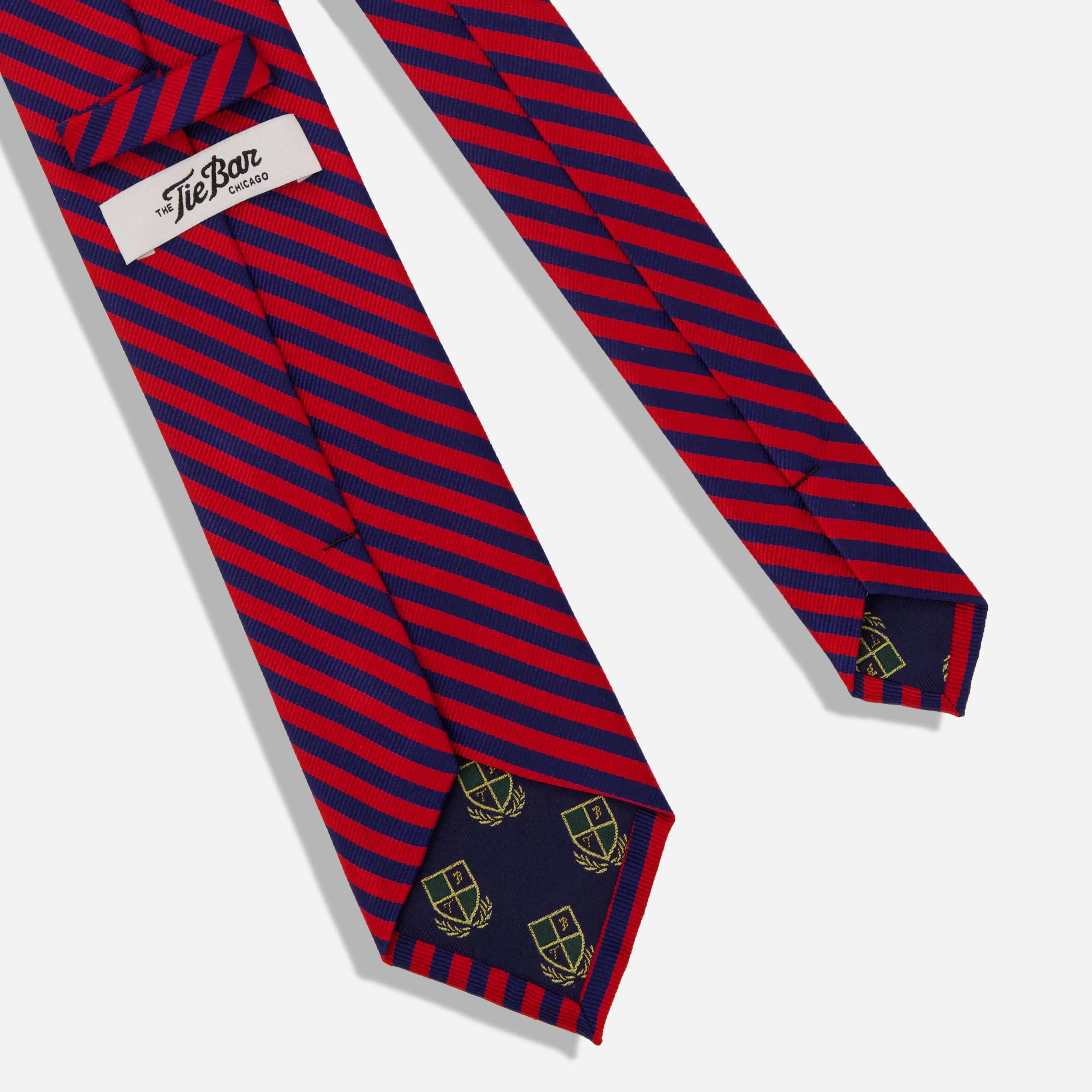 Alma Mater Heritage Hotty Toddy Repp Red Tie