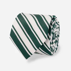 Alma Mater Heritage Izzo Repp Stripe Green Tie