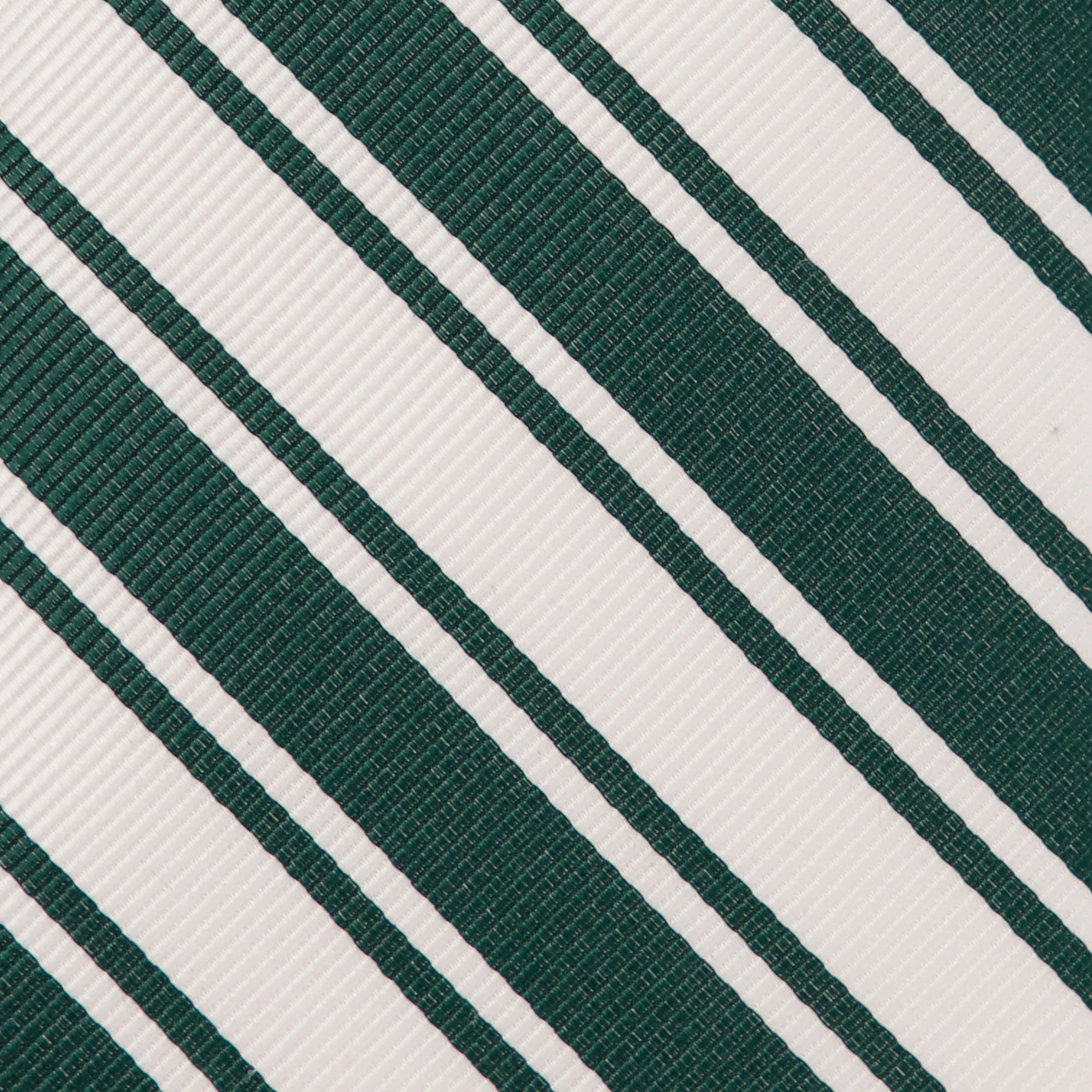 Alma Mater Heritage Izzo Repp Stripe Green Tie