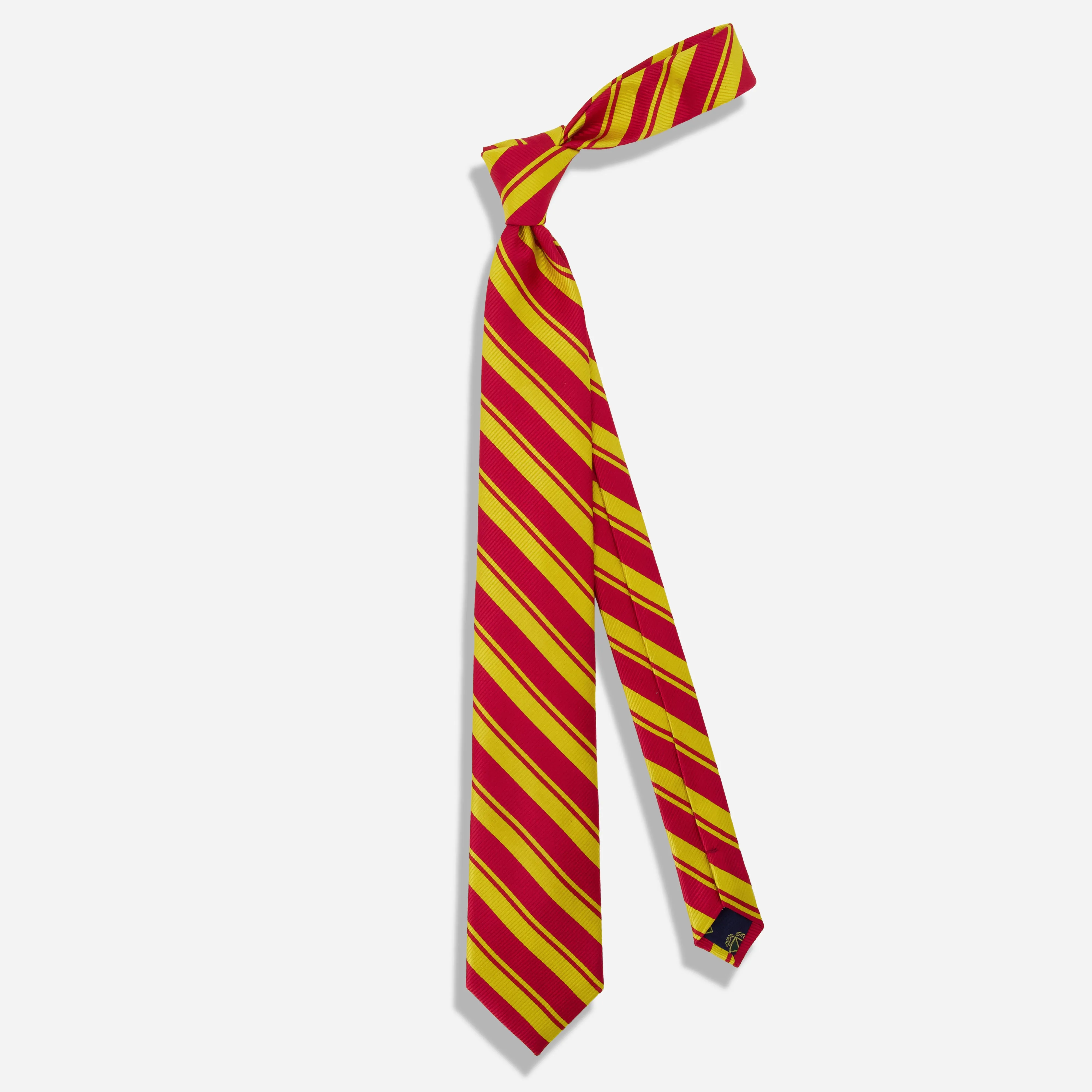 Alma Mater Heritage Mudd Repp Red Tie