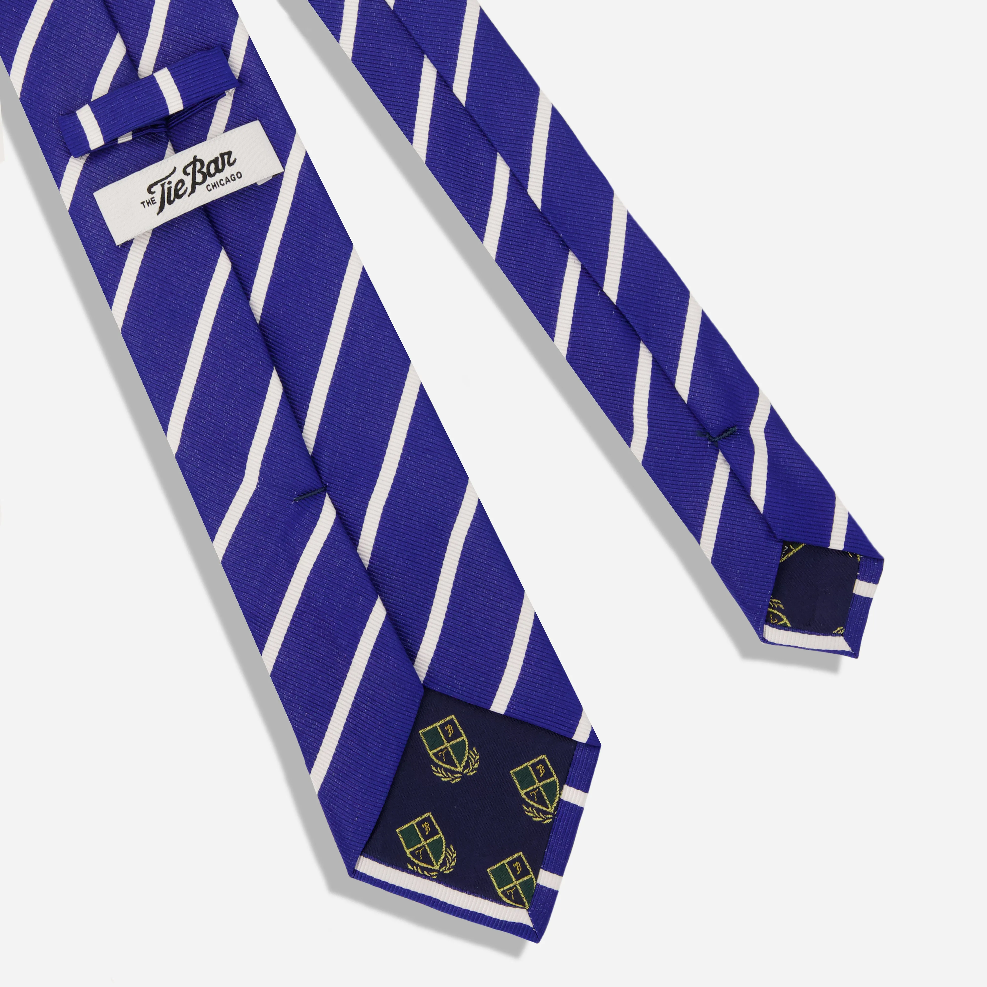 Alma Mater Heritage Old Coaly Repp Blue Tie