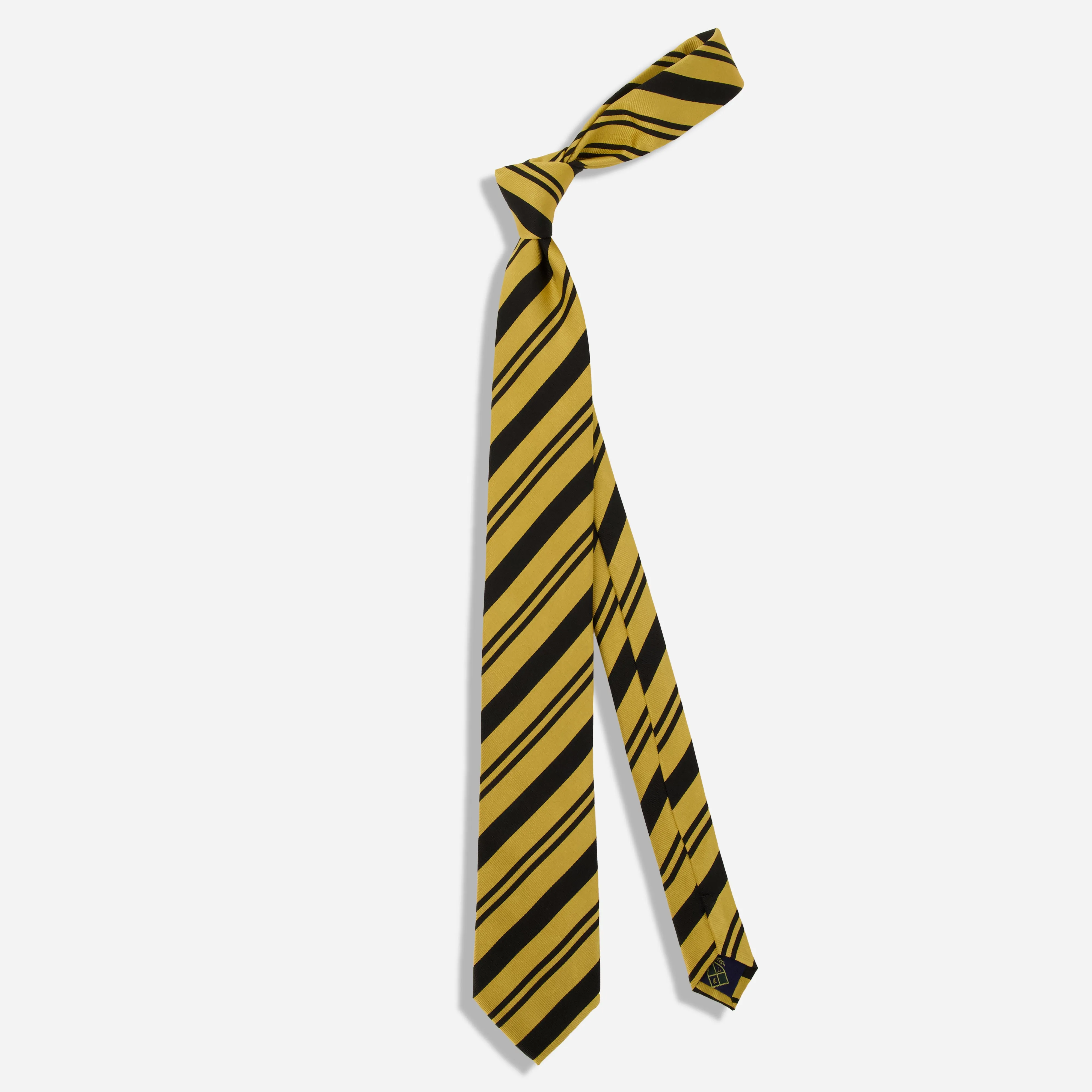 Alma Mater Heritage Pentacrest Repp Yellow Tie