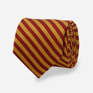 Alma Mater Heritage Rouser Repp Maroon Tie