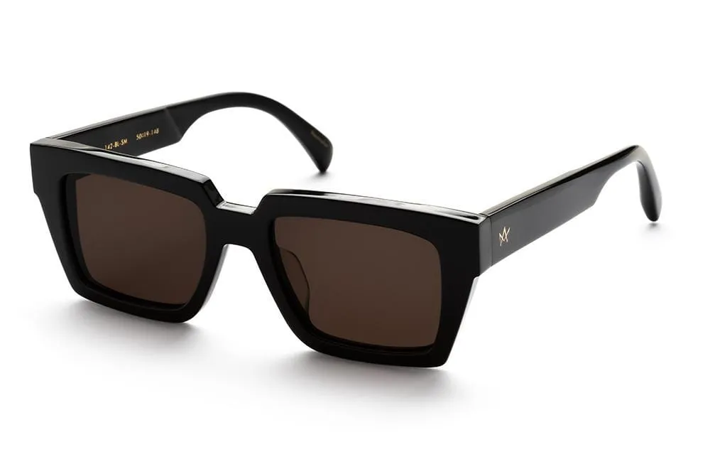 AM EYEWEAR LUKIE BLACK/SMOKE LENS