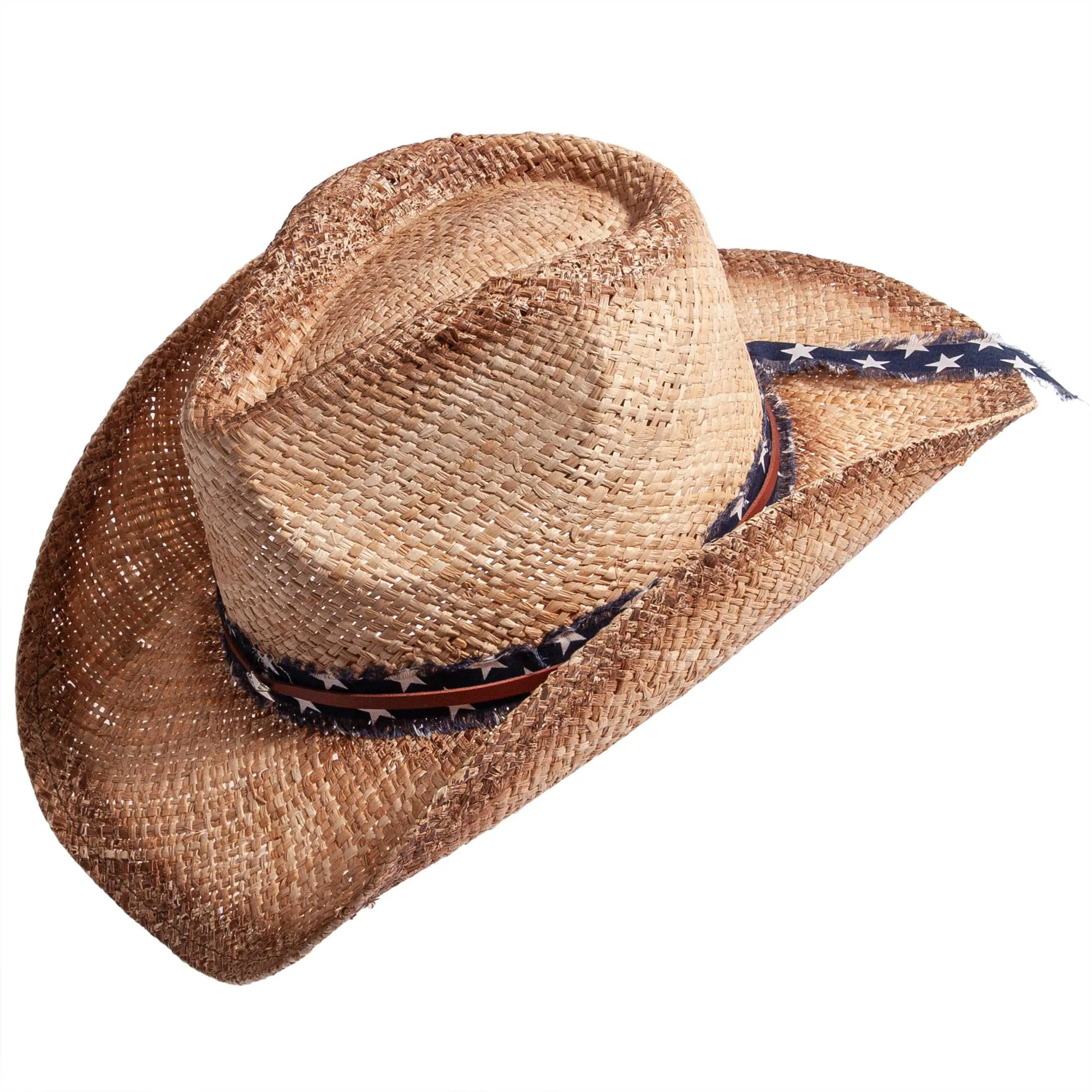 American Hat Makers - Dusty - Straw Sun Hat in Natural