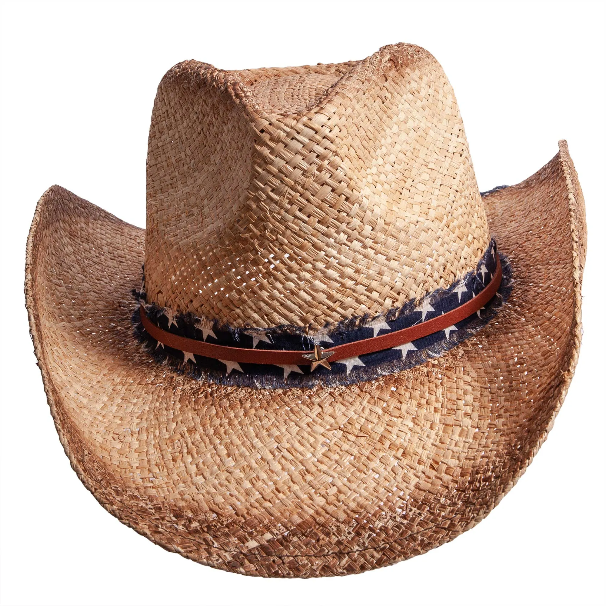 American Hat Makers - Dusty - Straw Sun Hat in Natural