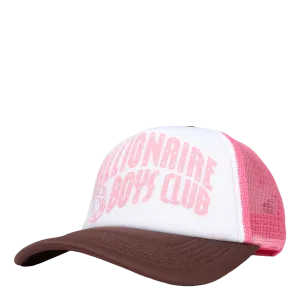 Arch Logo Trucker Cap Pink