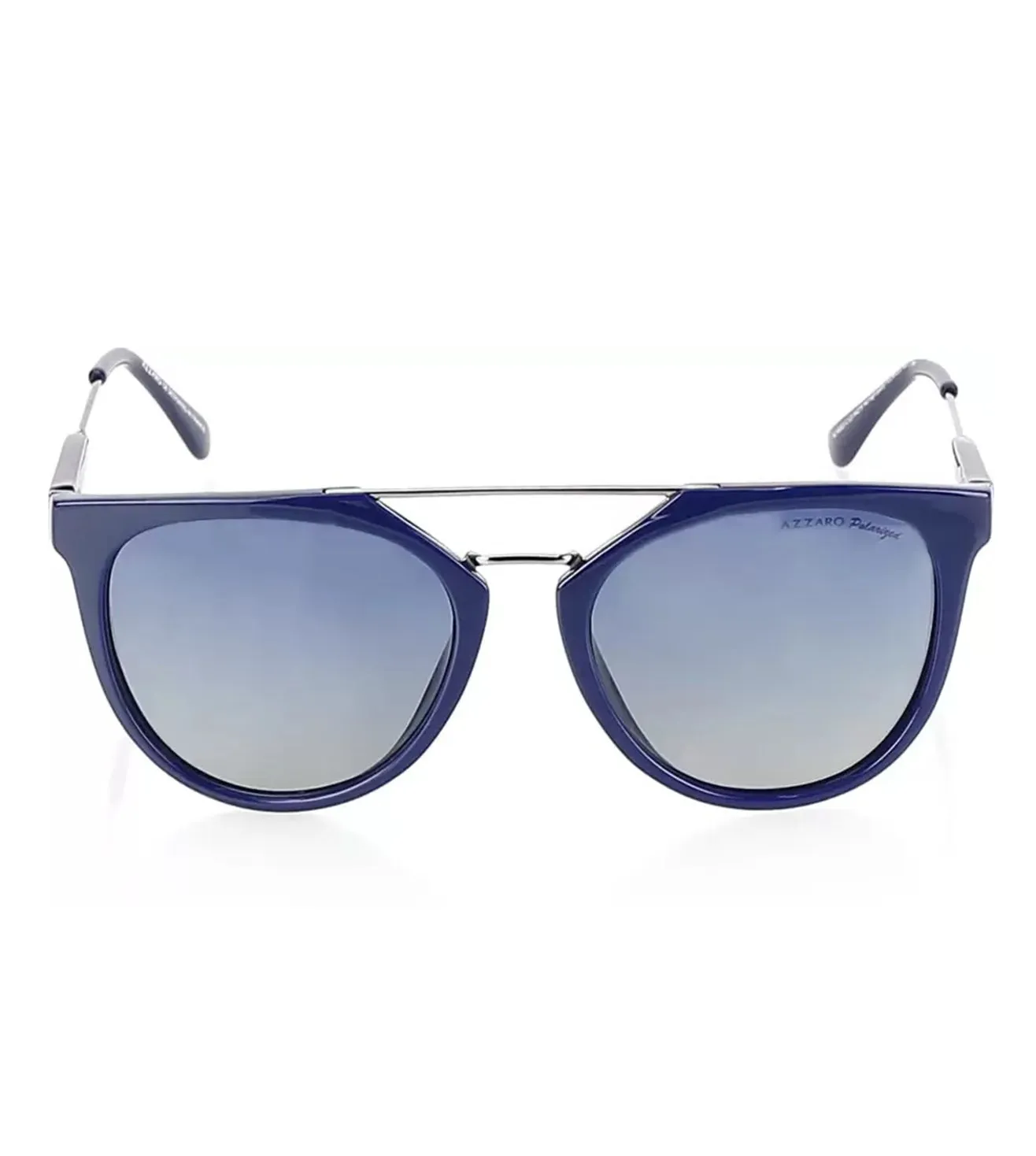 Azzaro Men's Blue Cat-eye Sunglasses