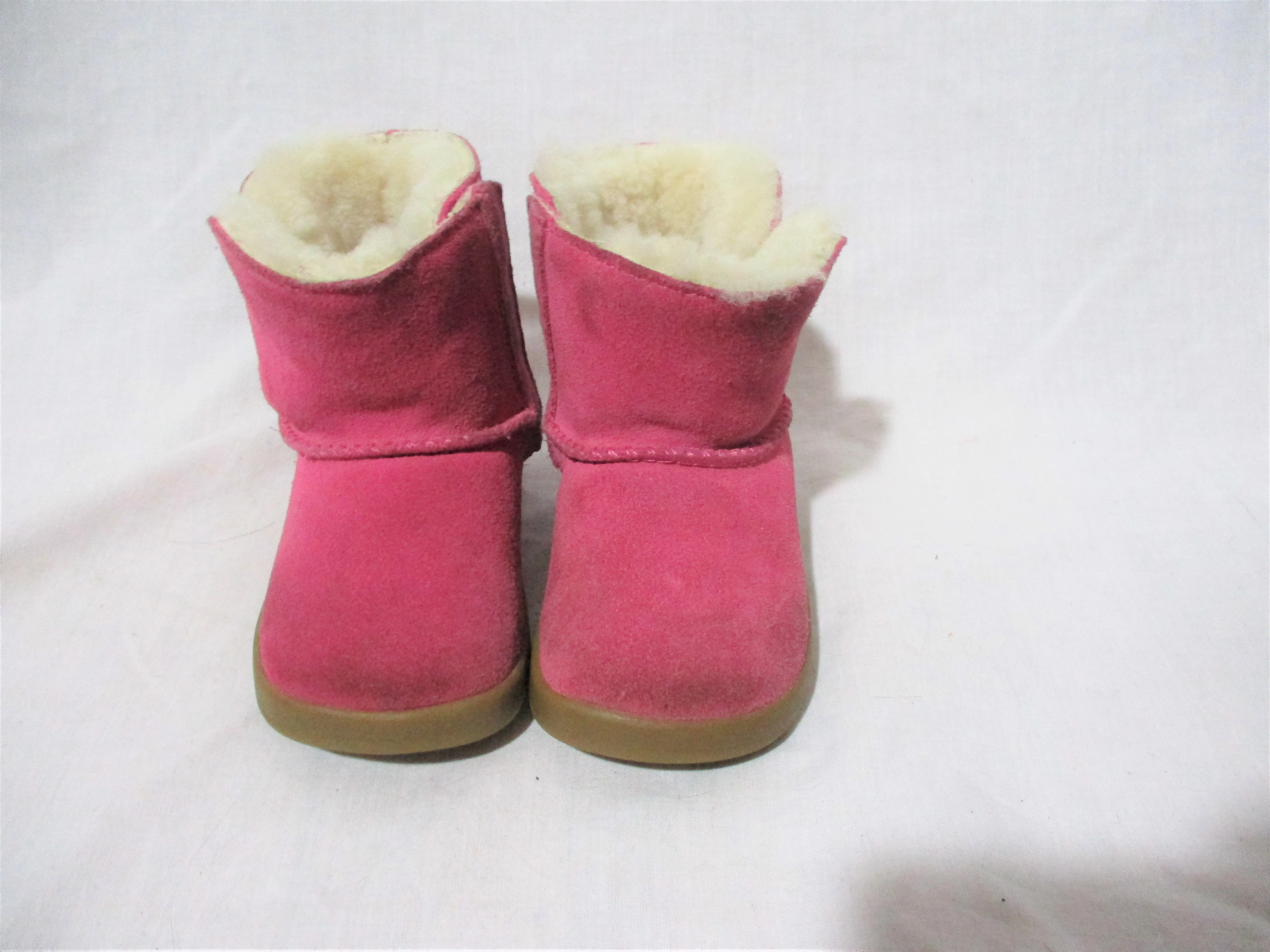 Baby Infant UGG AUSTRALIA Kids' Keelan Suede Boot Crib Shoes PINK 4/5