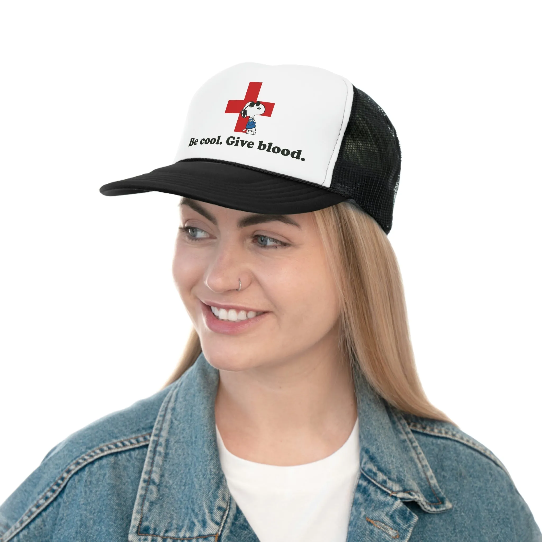 Be Cool Give Blood Hat