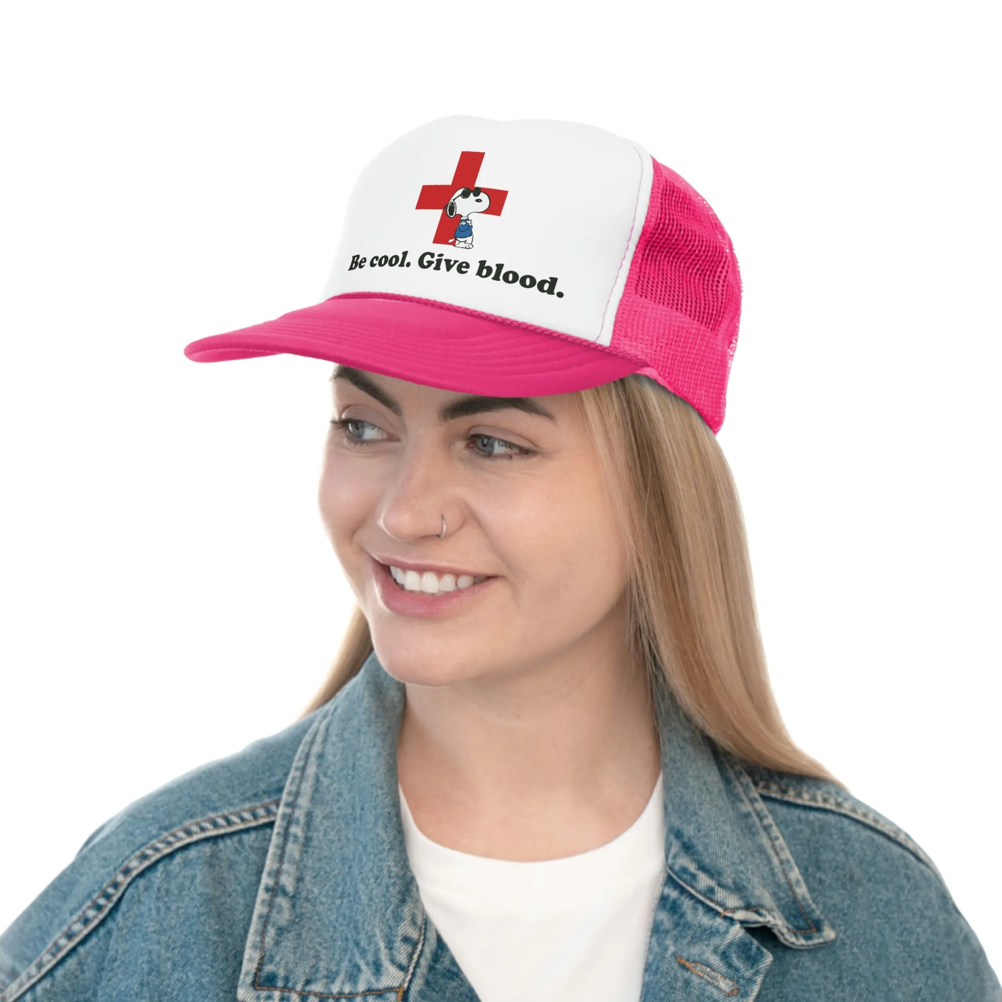 Be Cool Give Blood Hat