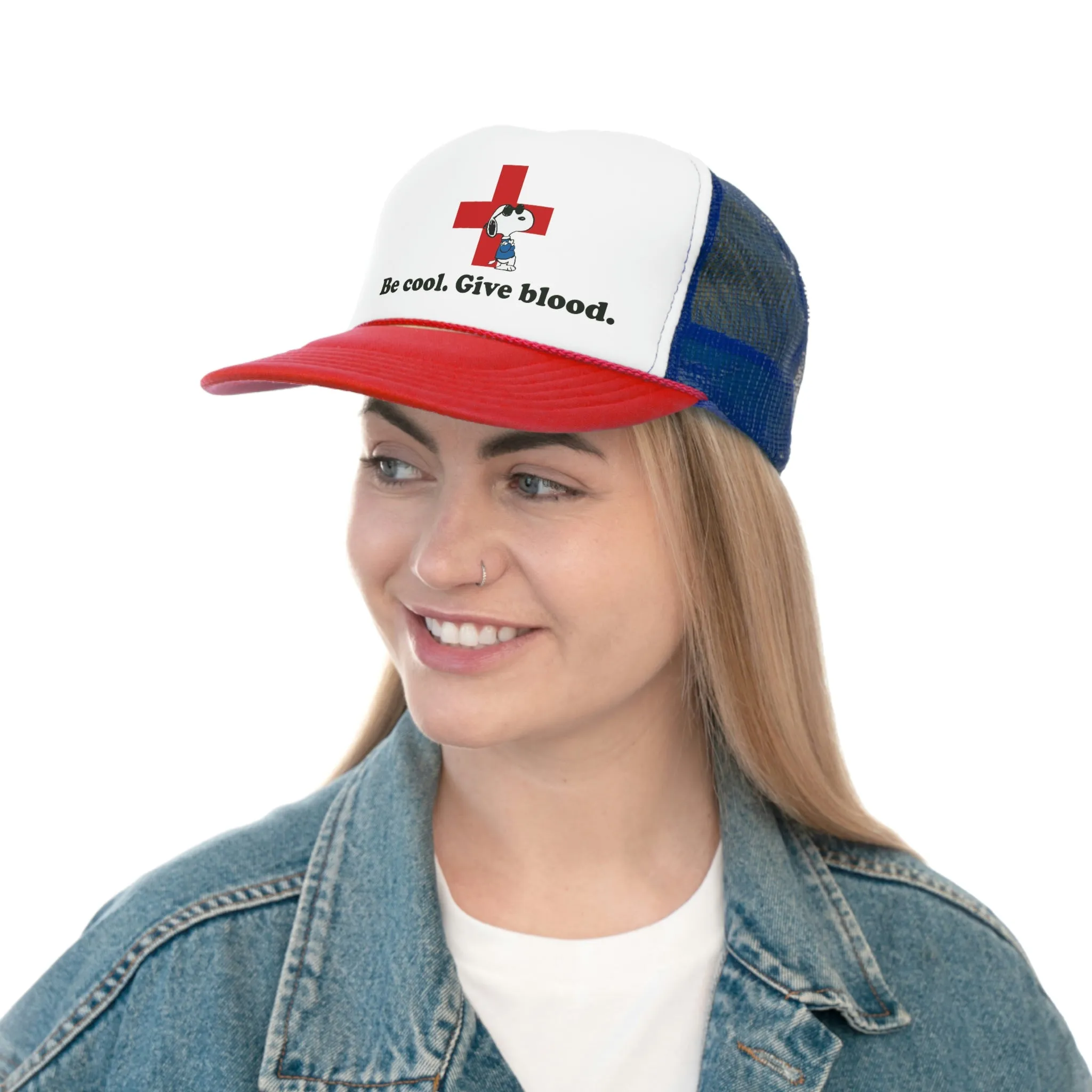 Be Cool Give Blood Hat