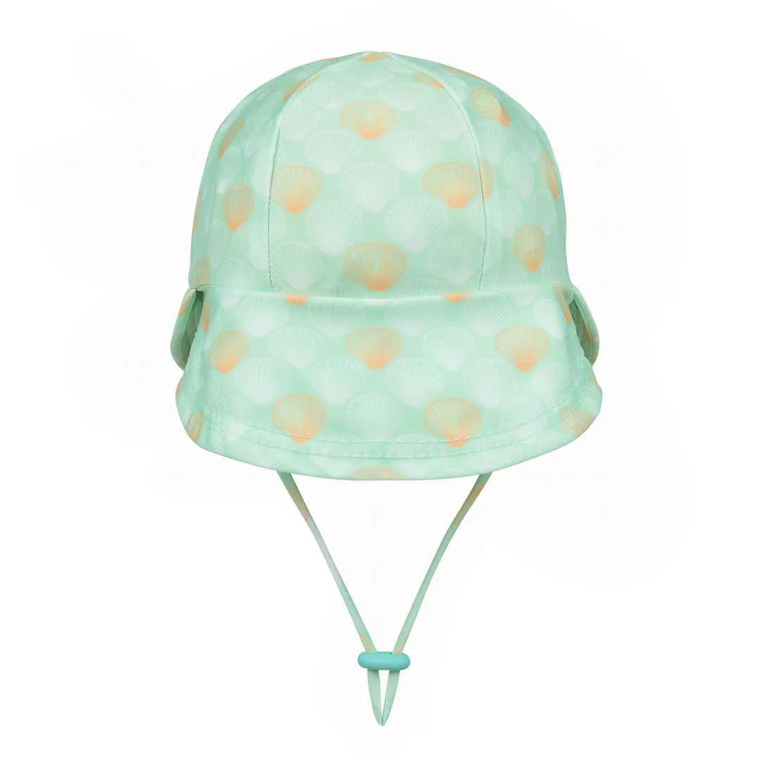 Bedhead Beach Girls Legionnaires Hat UPF50  Seashell Print