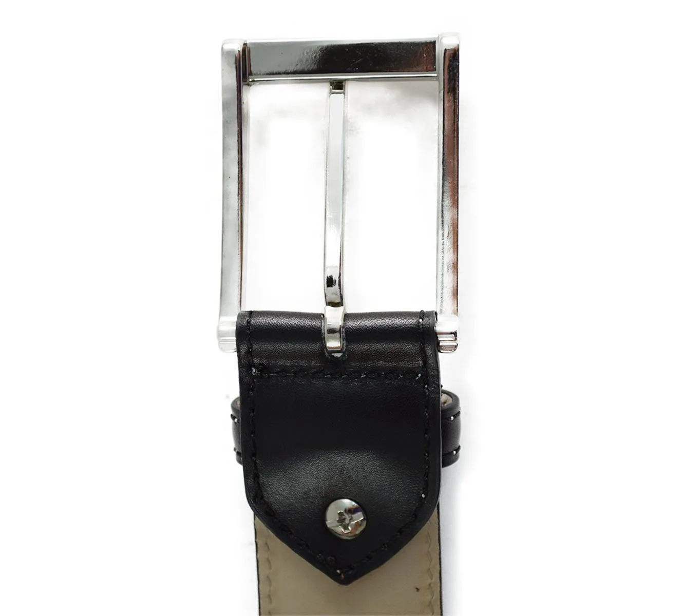 BERWICK 1707 Leather Belt - Black