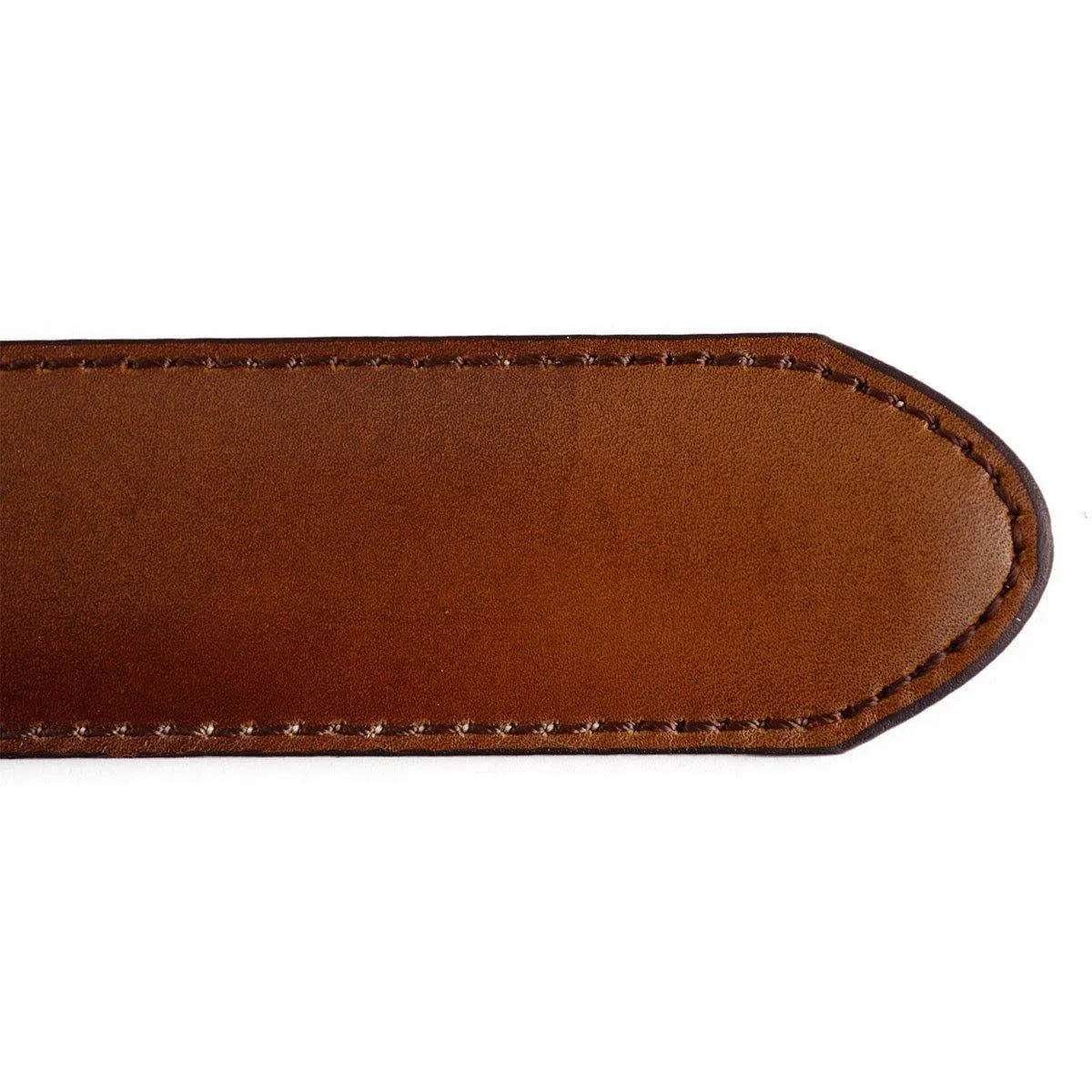 BERWICK 1707 Leather Belt - Tan