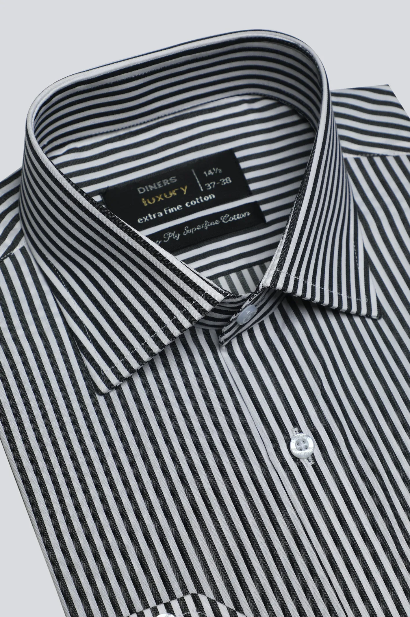 Black Bengal Stripe Formal Shirt