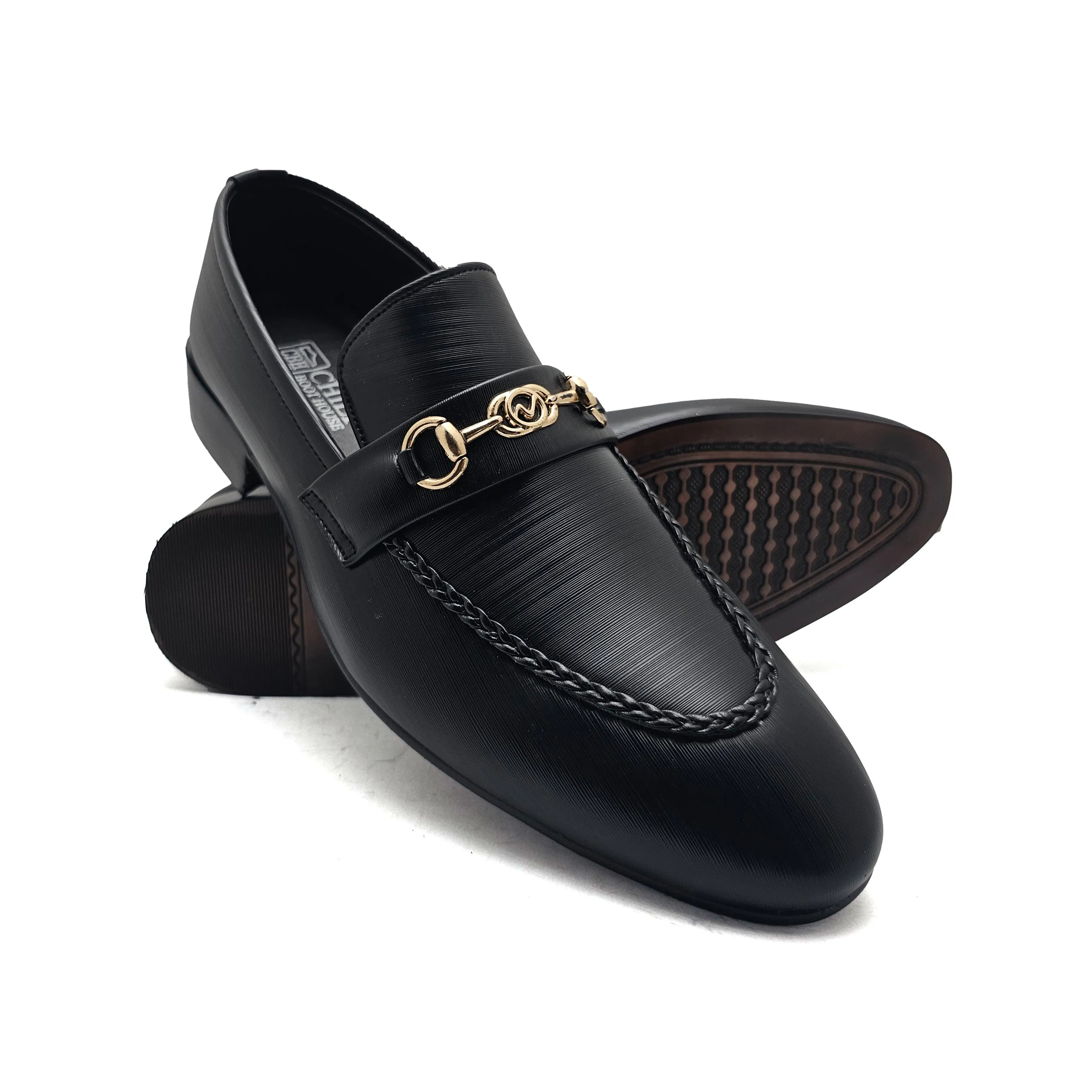 Black Formal Slip On