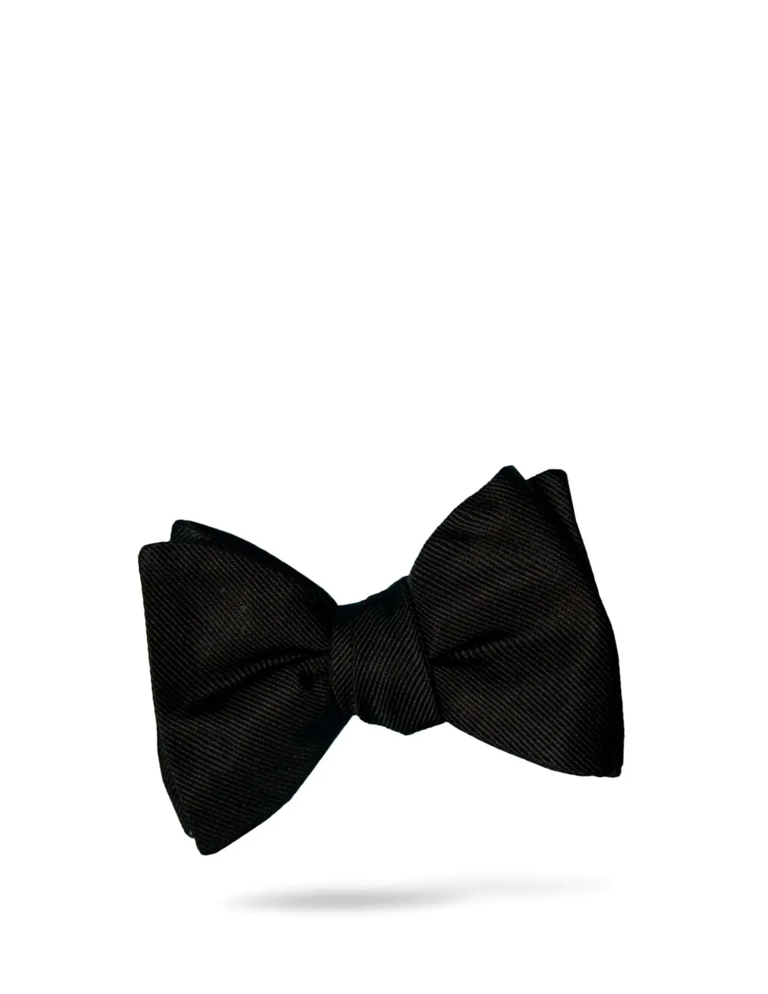 Black Satin Bowtie | 3 1/2 inch