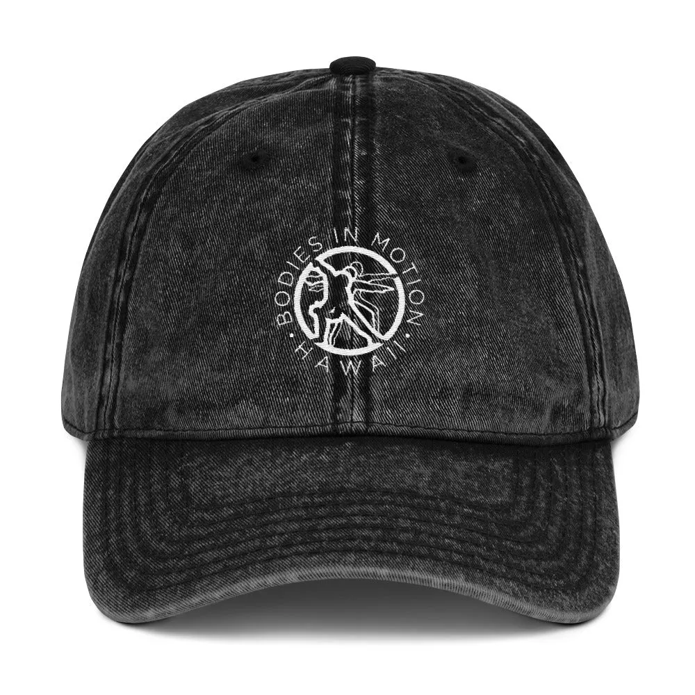 Bodies in Motion Vintage Cotton Twill Cap