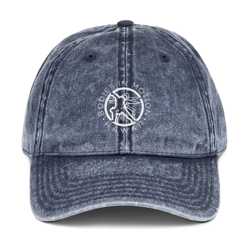 Bodies in Motion Vintage Cotton Twill Cap