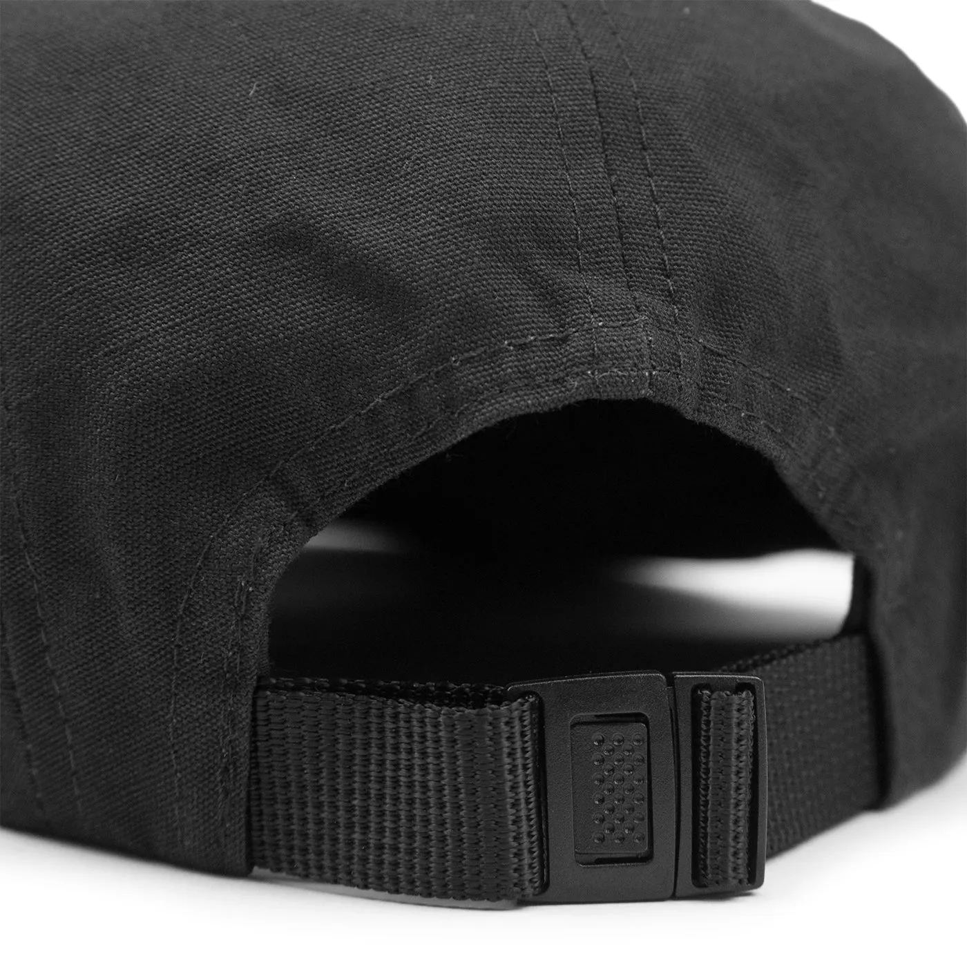 Bored of Southsea Daily Use 5 Panel Cap - Black