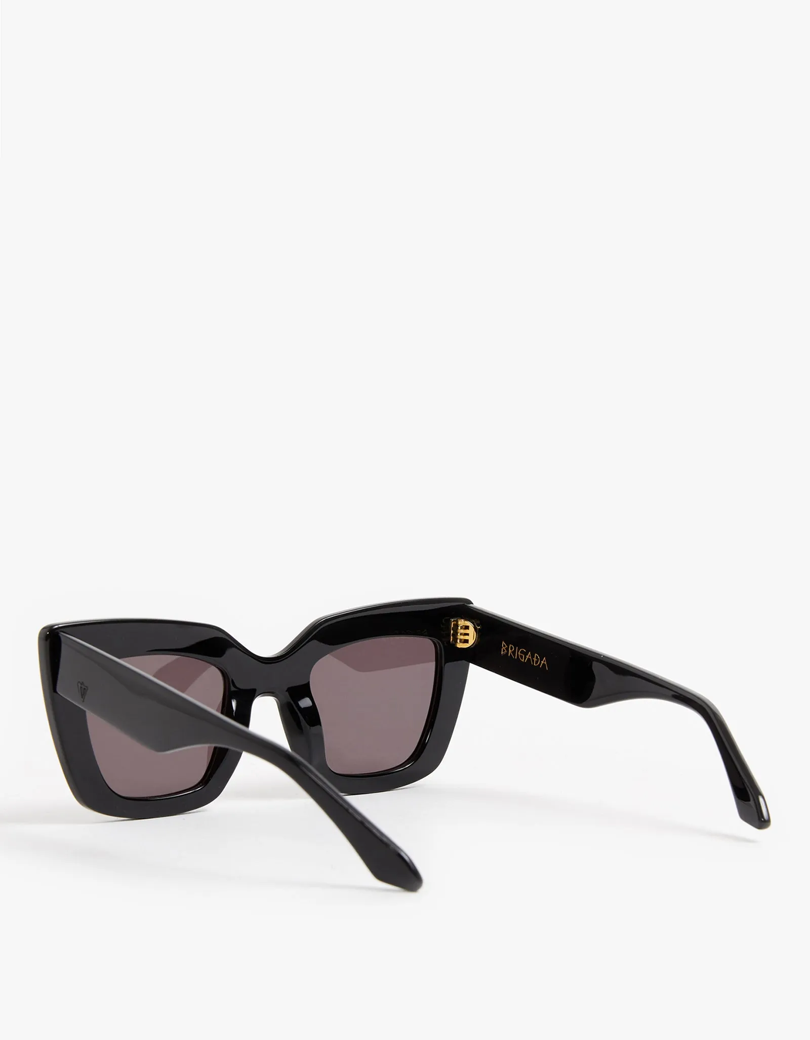 Brigada Sunglasses - Gloss Black/Black