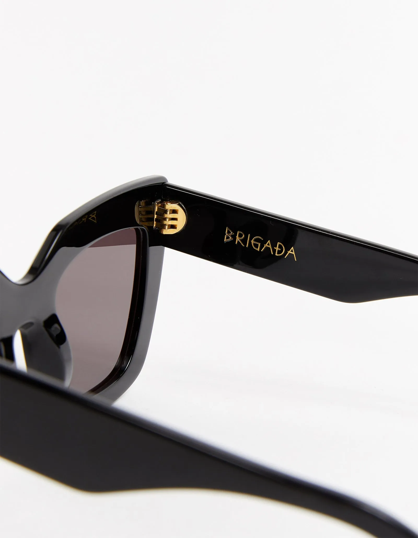 Brigada Sunglasses - Gloss Black/Black