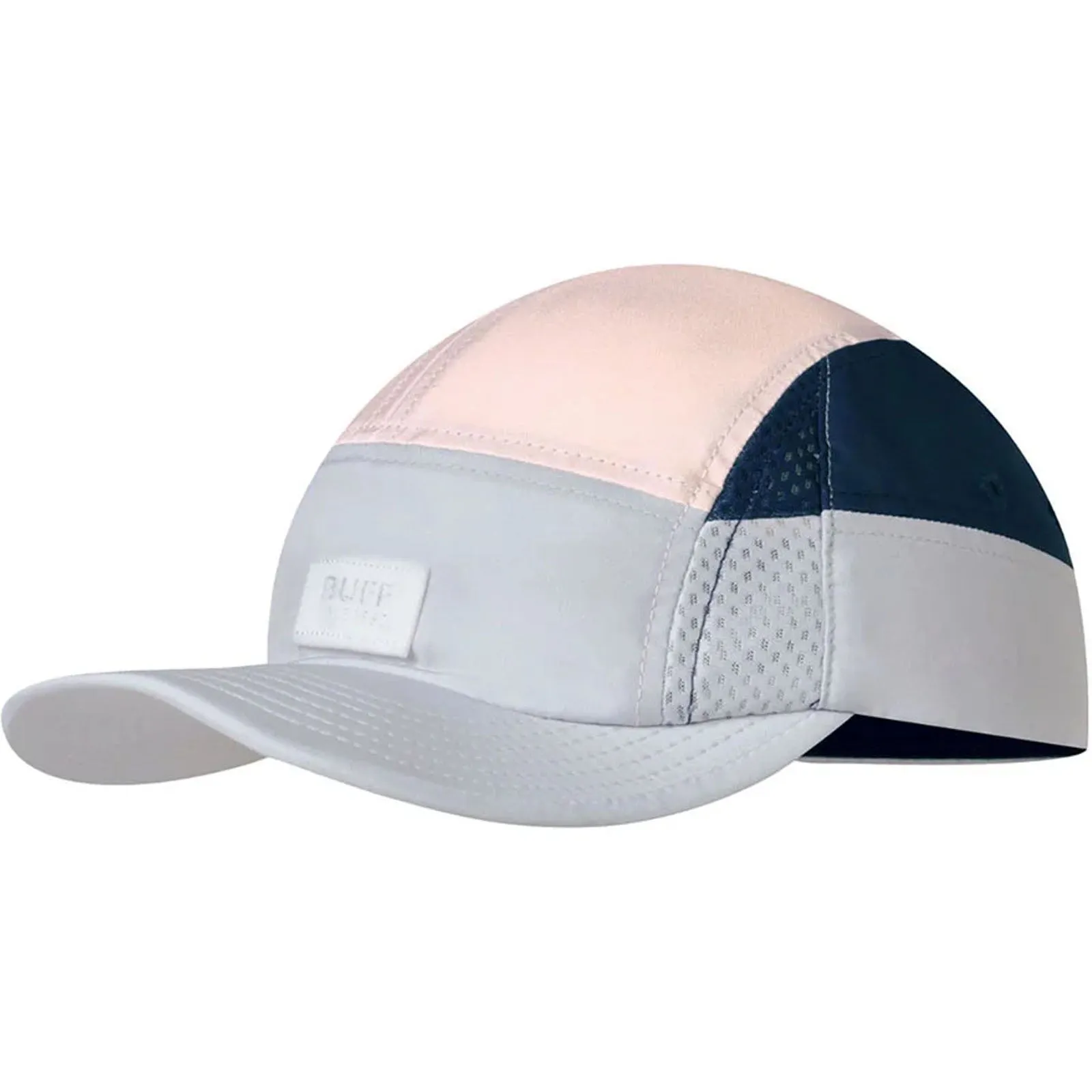 Buff Adults Domus 5 Panel Baseball Cap - Light Grey - S/M