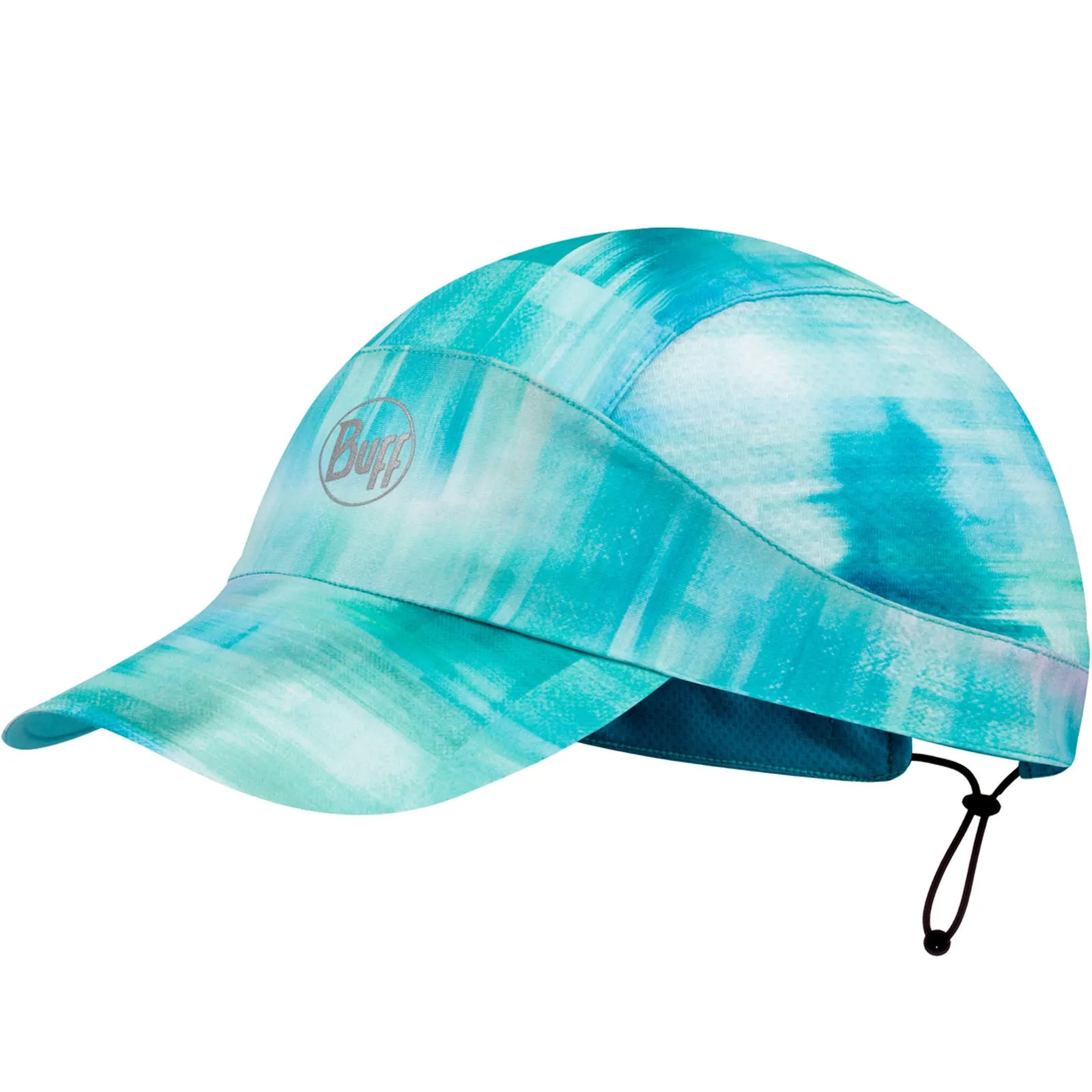 Buff Adults Marbled Reflective Run Baseball Cap Blue SM