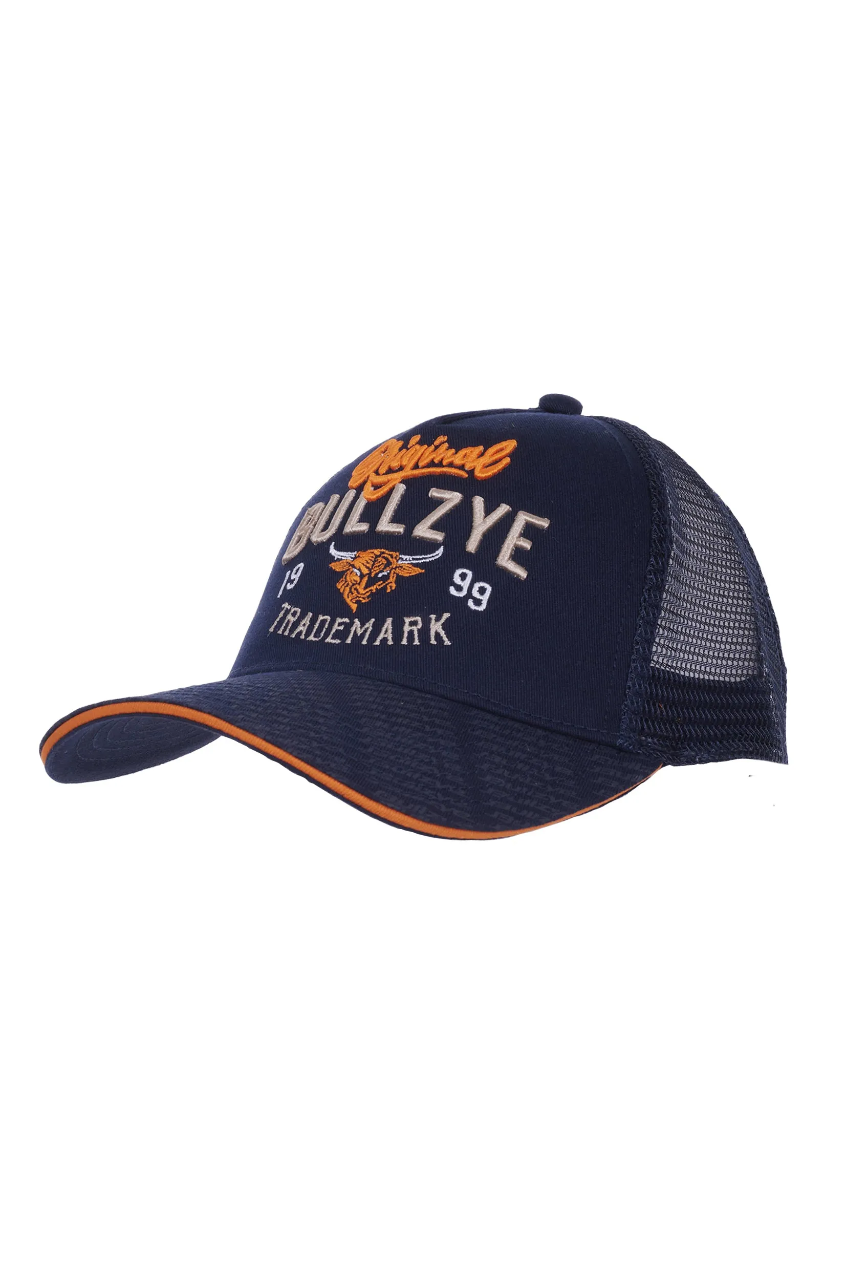 Bullzye Attribution Trucker Cap - Navy - B3W1945CAP