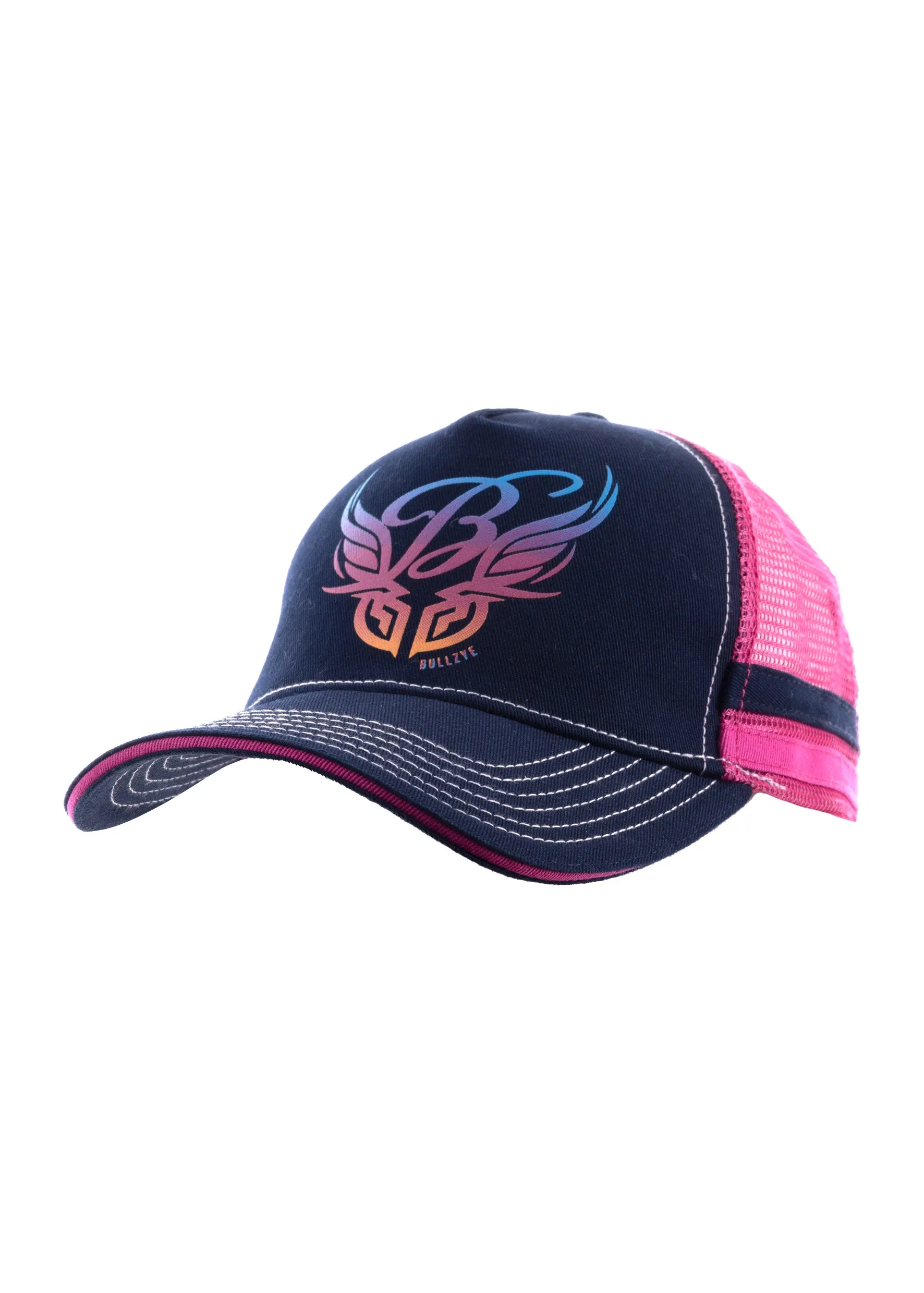 Bullzye Kids Wings Trucker Cap - Navy - B2S5906CAP