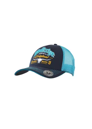 Bullzye Mens Canyon Trucker Cap - Navy