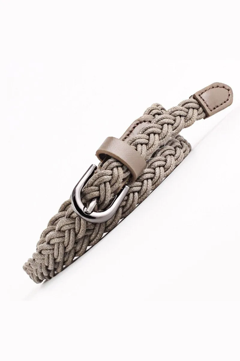 CABLE BRAIDED CLASSIC BELT