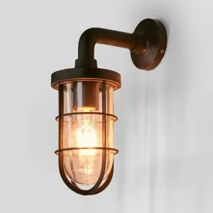 Caged Matte Black Wall Sconce | SALE