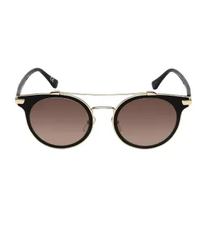 Calvin Klein Women's Brown Round Sunglasses