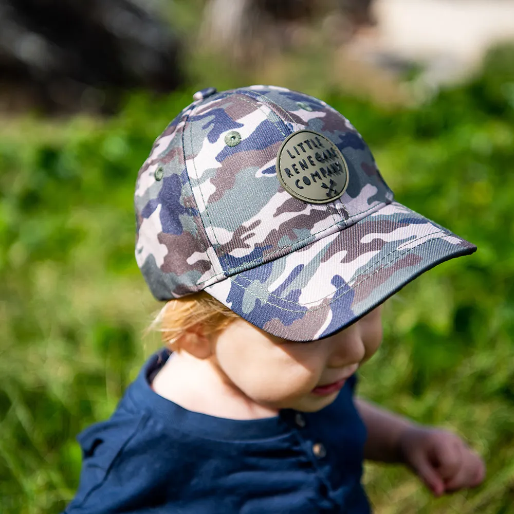 CAMO BASEBALL CAP - 3 Sizes