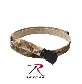 Camo Reversible Web Belt