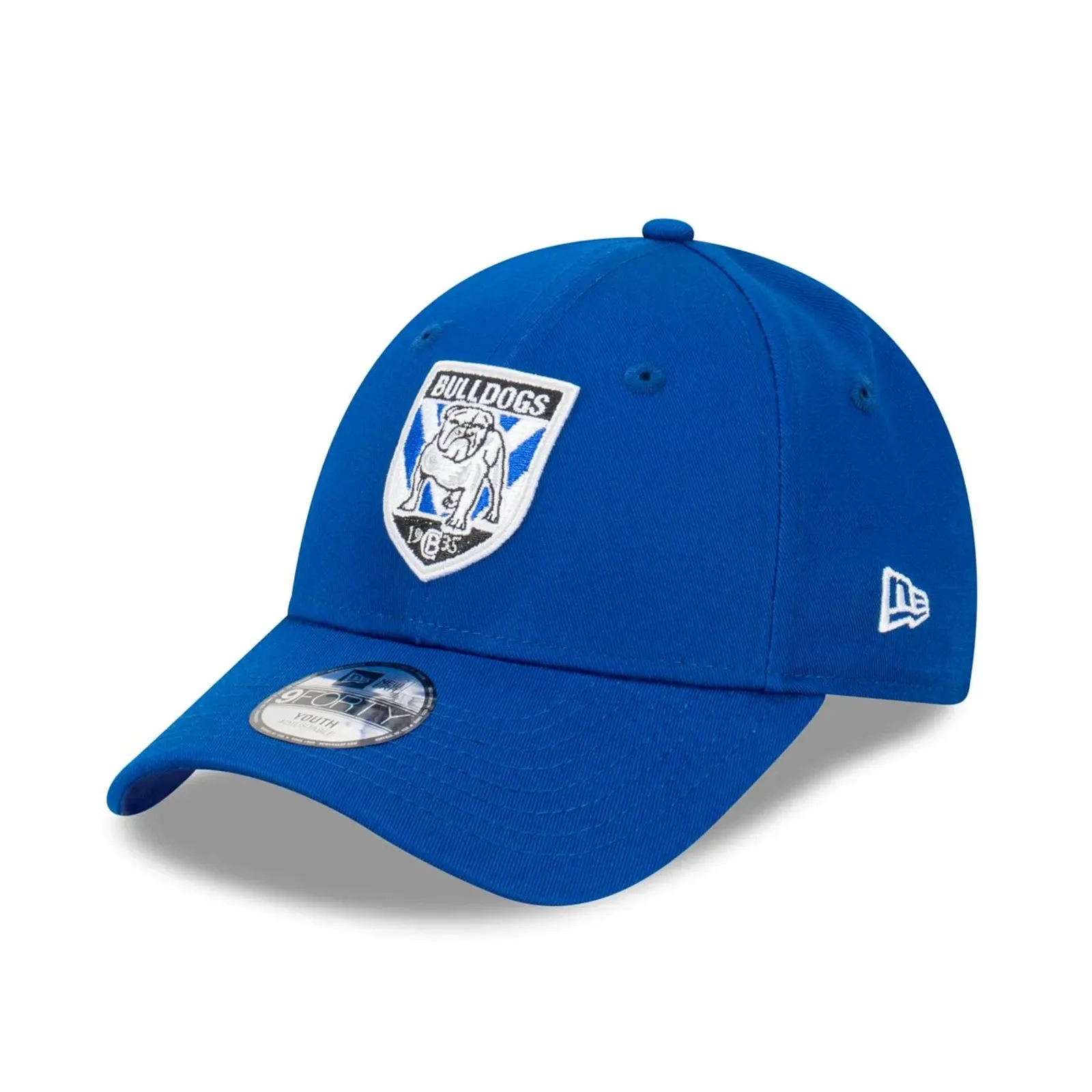 Canterbury Bulldogs 9FORTY Team Color Kids FlexFit Cap NRL Rugby League By New Era